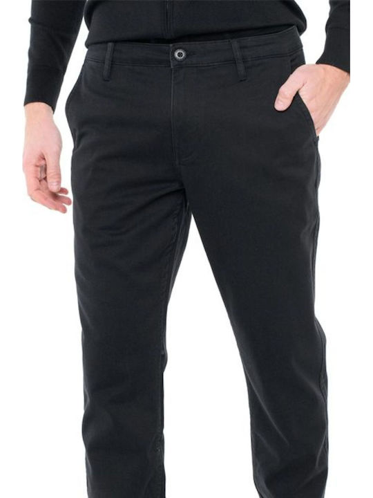 Pantaloni Chino Negri