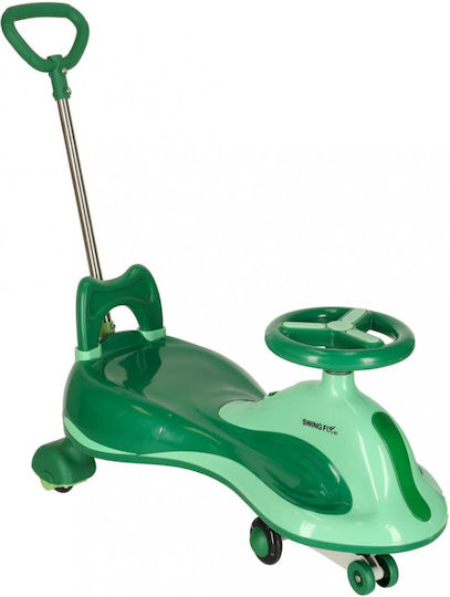 ikonka Ride On cu Mâner Verde