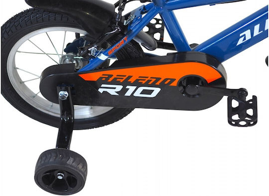 Alpina 16" Kinderfahrrad Stadt mit Aluminiumrahmen Blau