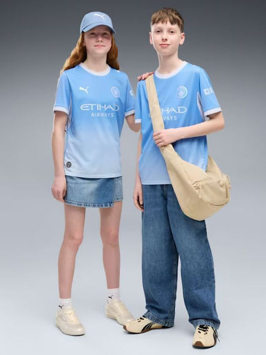 Manchester City 2026/27 Home Παιδική Φανέλα Εμφάνισης Ποδοσφαίρου