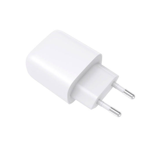 GoGEN Φορτιστής Χωρίς Καλώδιο με Θύρα USB-A και Θύρα USB-C 20W Power Delivery Λευκός (ACHPDQ220)