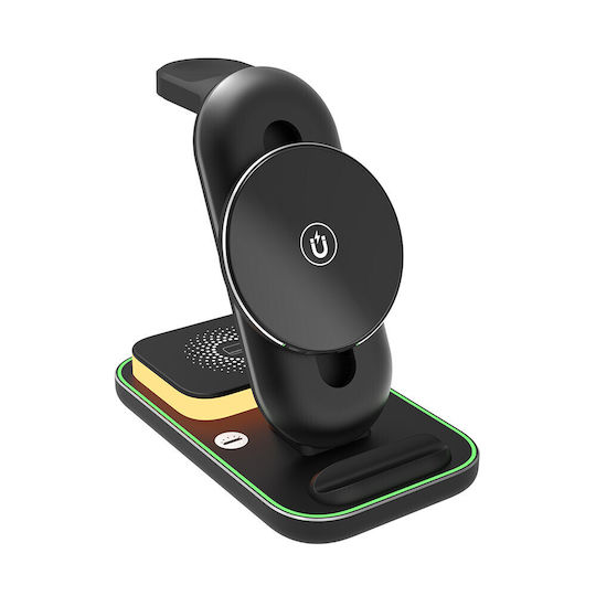 The Source Wireless Charger Qi Pad Black 126402