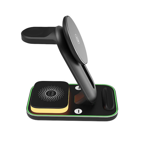 The Source Wireless Charger Qi Pad Black 126402