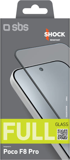 SBS Full Face Tempered Glass (Poco F8 Pro)