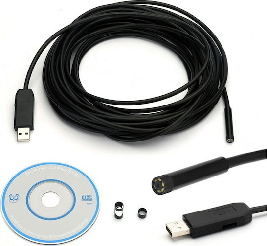 Usb Αδιάβροχη Κάμερα Ενδοσκοπικό Led Κινητά Τηλέφωνα Android 1,65m Αν97