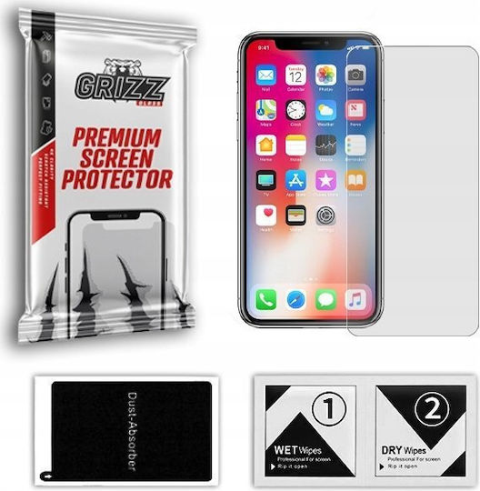 Grizzglass Folie Protectoare Pentru Ecran Compatibil Lenovo Tab Plus Transparentă