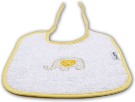 Ninetta Bebe Baby Lätzchen Stoff mit Spitzenband Bournouzenia
