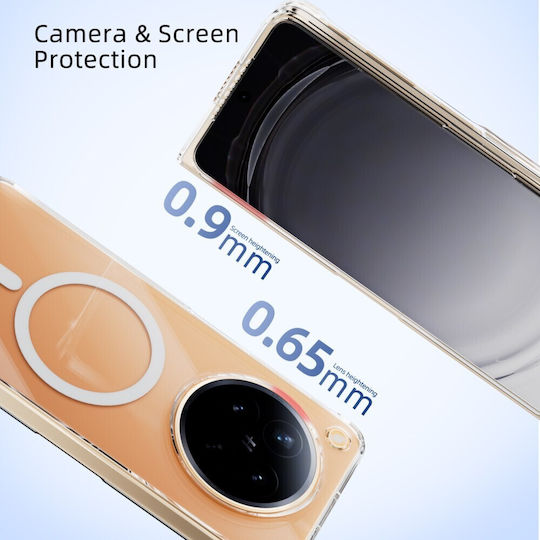 Abeel Plastic Transparent Back Cover Oppo Find N6 5g