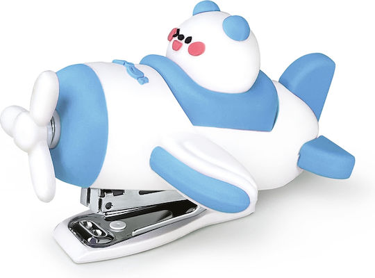 Crazy Airplanes Stapler 4 Colors 8 Pcs Display