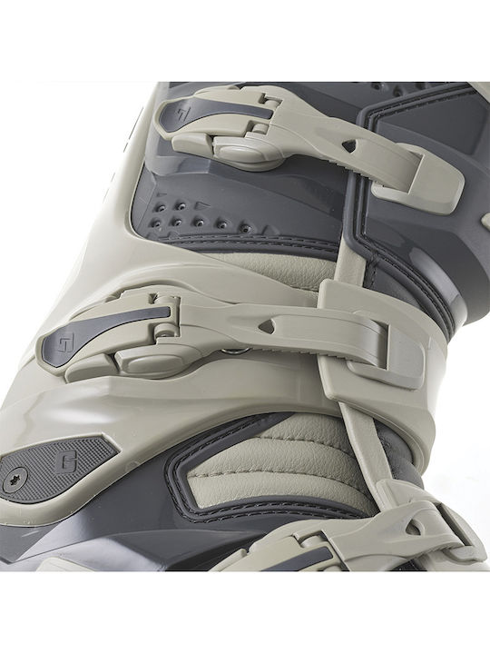 Gaerne SG 12 Stonel Ανδρικές Μπότες Motocross Δερμάτινες Black/Grey