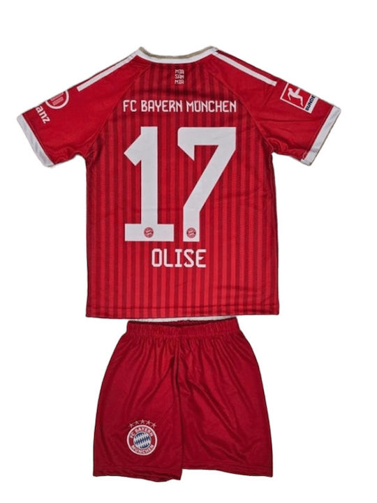 Kids Football Set Olise Bayern Munchen 2026-2027 Red Balón De Oro Unisex Kids Ab165
