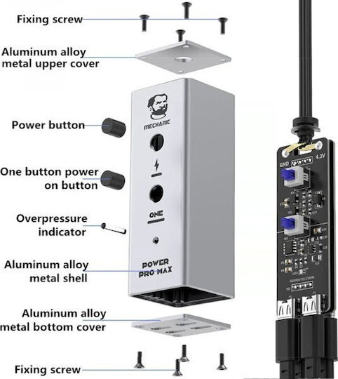 Power Cable Mechanic Power Pro Max Apple Iphone 6 13 Pro Max Series