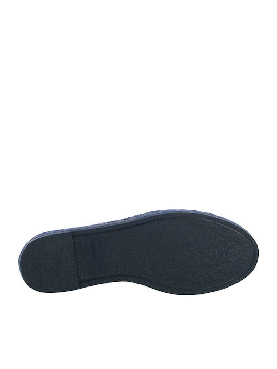 Fabric Men's Espadrilles In Blue Colour