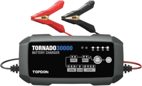 Topdon Tornado30000 Încărcător & Întreținător Baterie Auto 6/12/24V