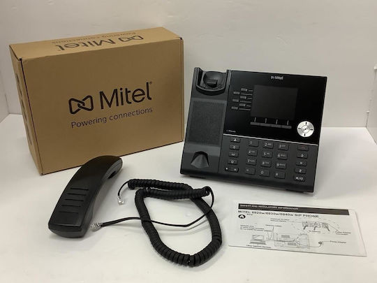 Mitel 6920W Ενσύρματο Τηλέφωνο IP Μαύρο