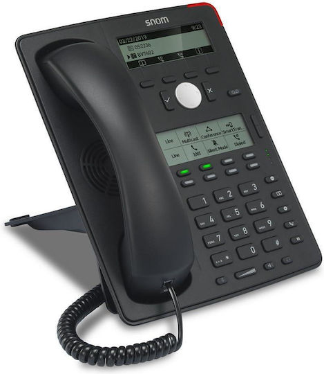 Snom D745 Cu fir Telefon IP Negru