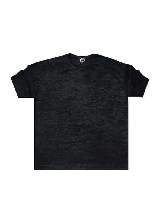 Bluza Tricou Cu Mânecă Scurtă Neagră