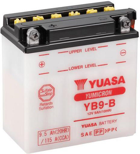 Yuasa Yuasa Offener Typ Motorradbatterie YB9-B