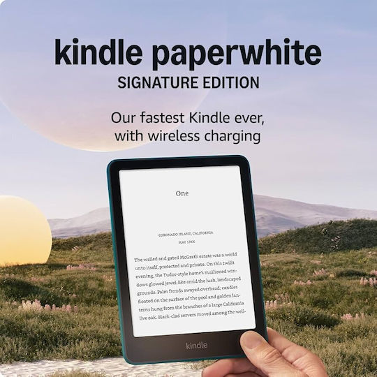 Amazon Kindle Paperwhite Signature Edition (2024) 7" (32GB) Metallic Jade