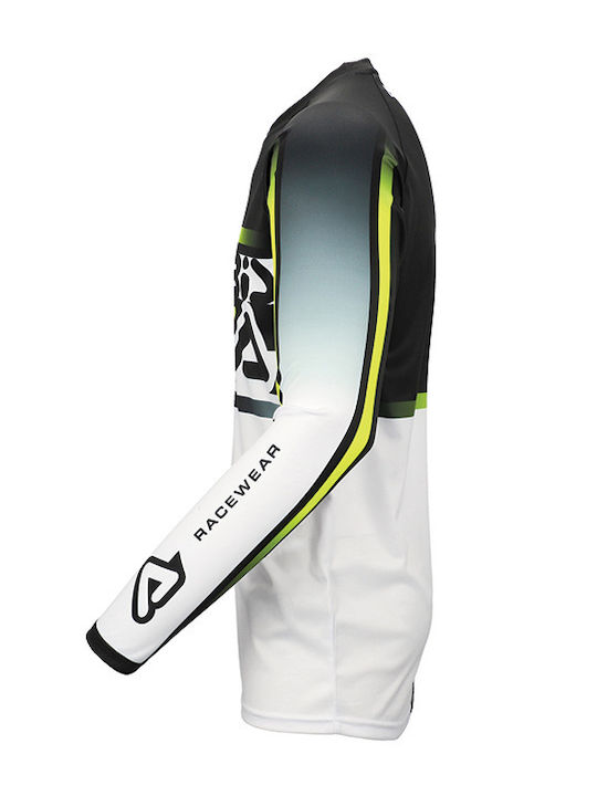 Acerbis Linear Мъжка Мотоциклетна Блуза Мотокрос Дълъг Ръкав Синьо/Жълто