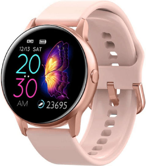 Awei H36 Smartwatch με Παλμογράφο (Ροζ Χρυσό)