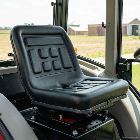 Scaun Tractor Cu Suspensie Negru 39,5 X 52 X 43 Cm 42008360 Negru