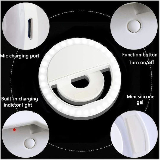 NetOne Selfie Flash in White Colour