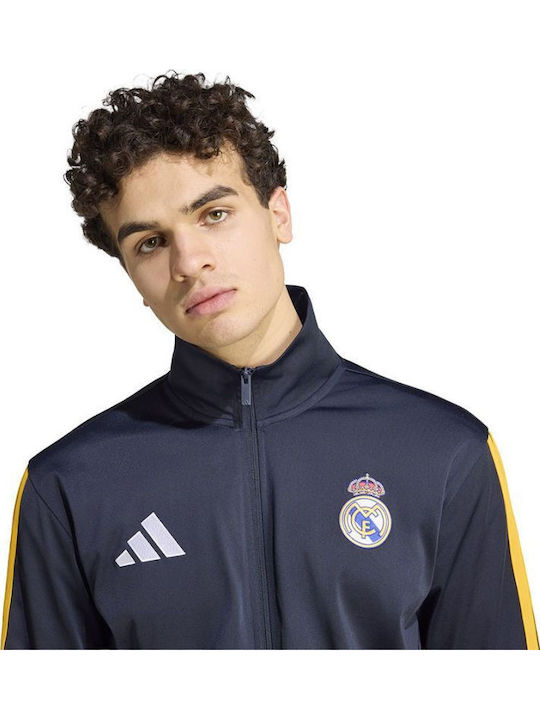 adidas Real Madrid Dna Men's Sweatshirt Navy Blue