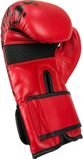 Rpu-glam Boxing Gloves for Competition Red