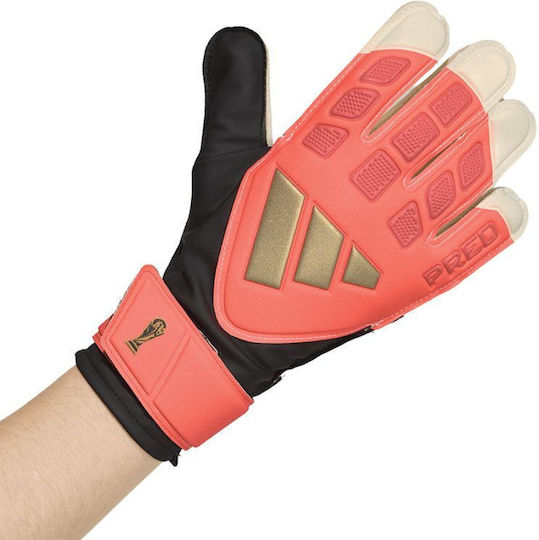 Kids Red Goalkeeper Gloves