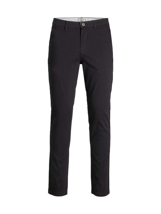 Jack & Jones Παντελόνι Chino Regular Fit Black