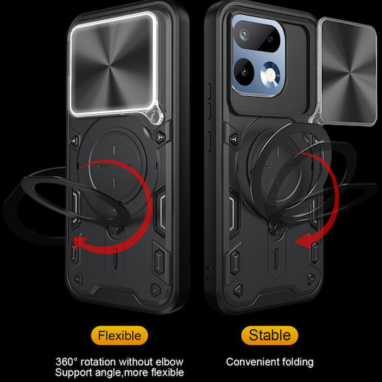 Techsuit Camguard Handyhülle Rückseite Blau Realme 16 Pro