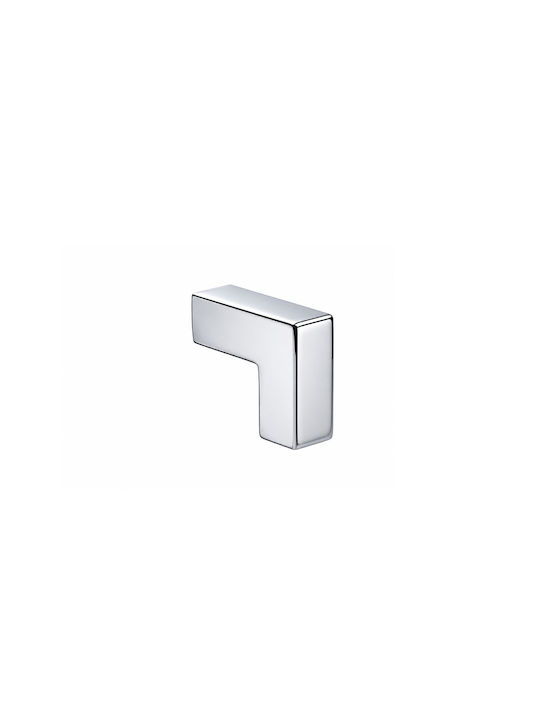Πόμολο Επίπλων Mital 130 Cr 10x30mm Χρωμέ