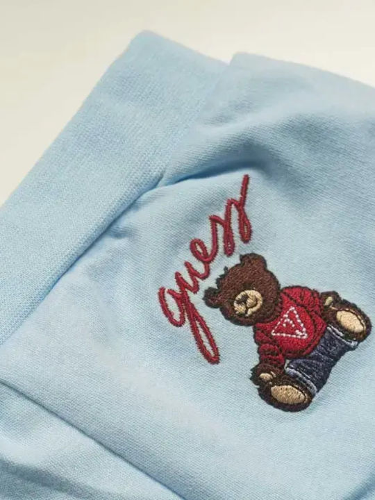 Guess Set Bodysuit with Pants Light Blue