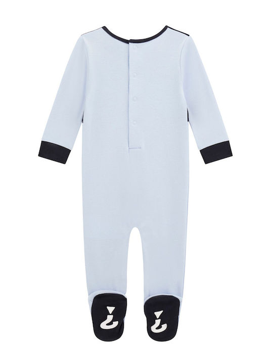 Guess Baby Bodysuit Long-Sleeved Blue