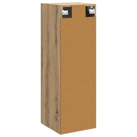 vidaXL Bathroom Cabinet 33x34.5x100cm Oak