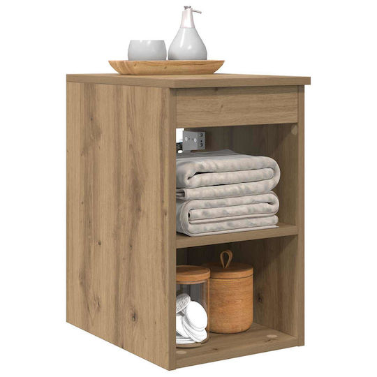 vidaXL Artisan Badezimmerschrank 30x41x50cm Eiche