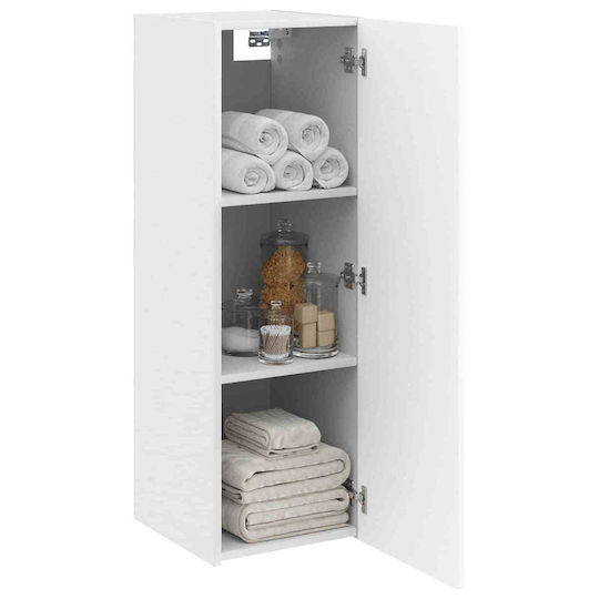 vidaXL Bathroom Cabinet 33x34.5x60cm White