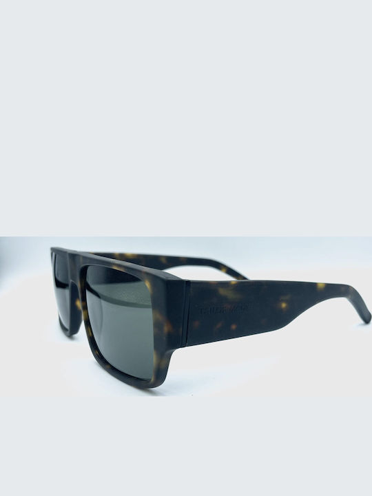 Tailor Made Unisex Sonnenbrillen mit Braunem Rahmen und Grauen Gläsern TM15197