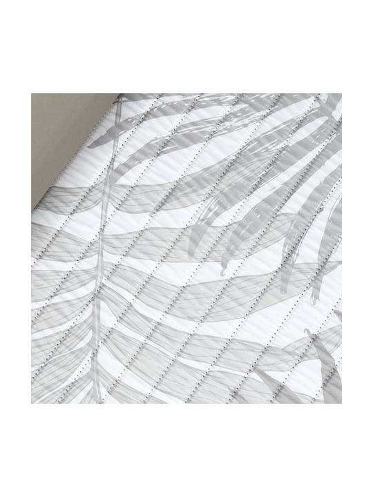 Waterproof Sunbed Cushion with Backrest Naturel Naturel 60x150cm