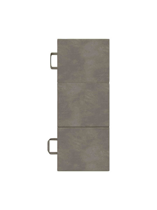 vidaXL Sessel Klappbett Hellgrau 75x67x45cm