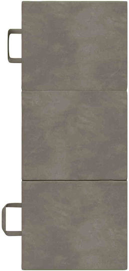 Πολυθρόνα Κρεβάτι Ανοιχτό Γκρι 75x67x45cm