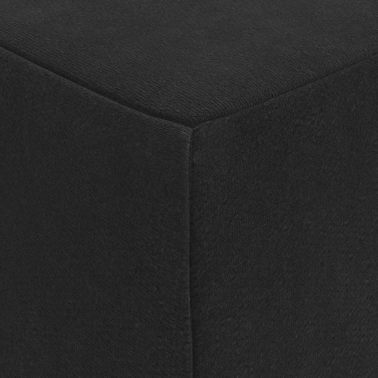 Πολυθρόνα Κρεβάτι Μαύρο 90x63x45cm