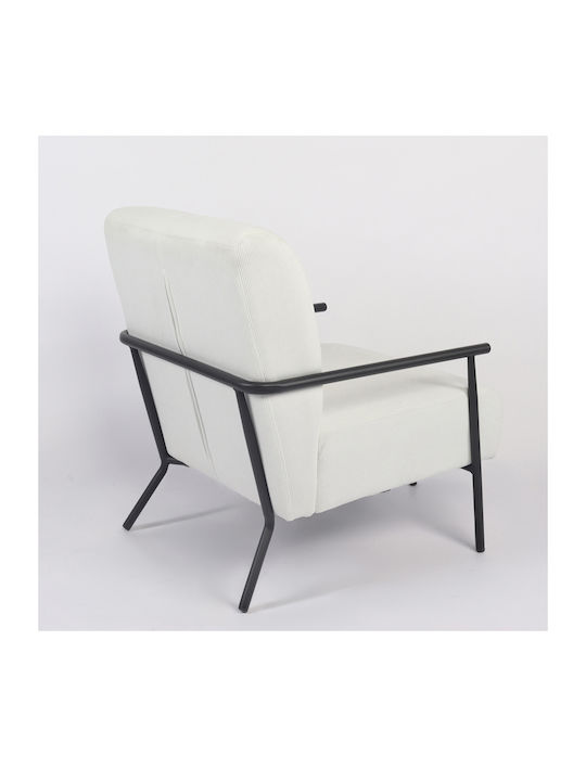 Kioto Fotoliu Pat Off White 64x76x81cm