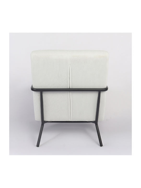 Kioto Fotoliu Pat Off White 64x76x81cm