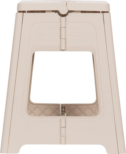 Outdoor Polypropylene Stool Solis Cream