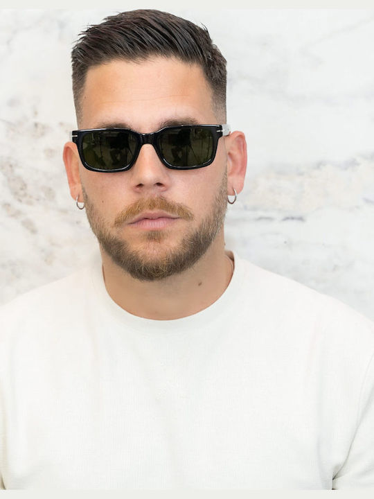Hoffman Black Sunglasses with Frame