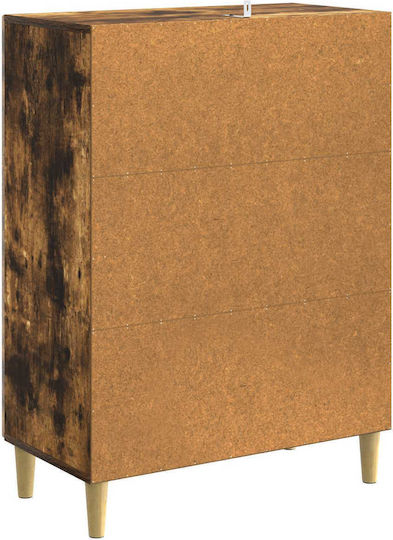 Kommode Schlafzimmer Holz Gebeiztes Eichenholz 66x34,5x90cm