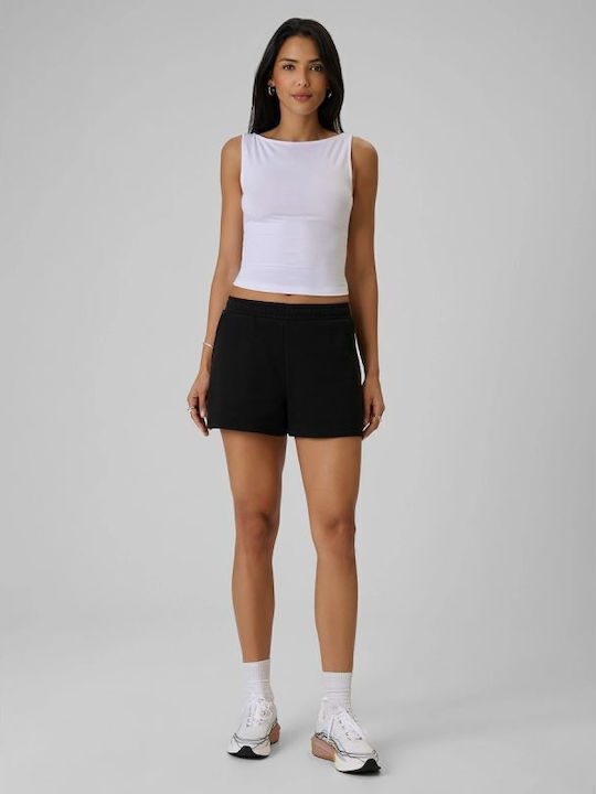 4F Black Shorts