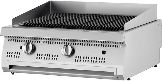 Oztiryakiler Gas Griddle 14kW With Flat Plate